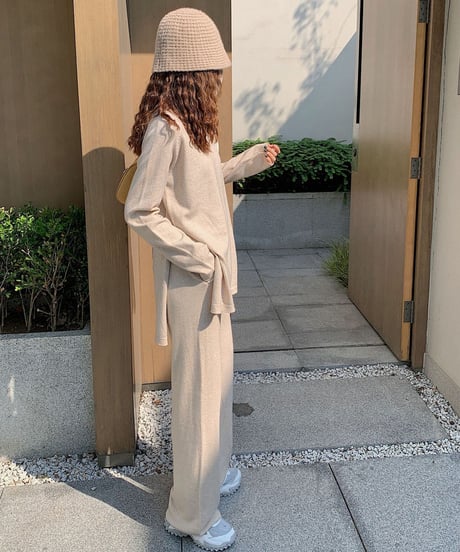 [OUTLET]simple knit up/3color