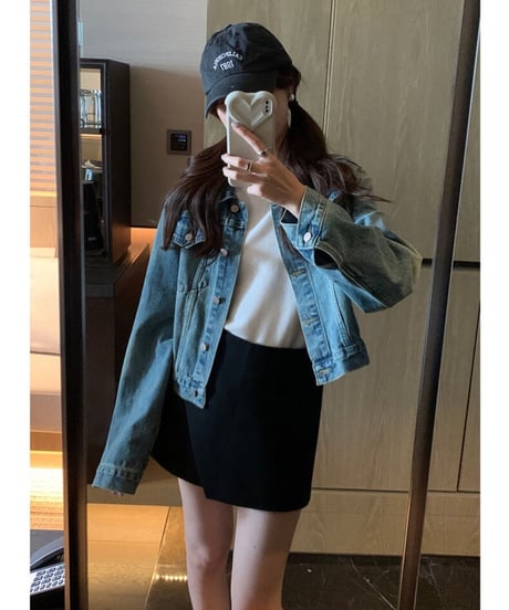 wrap design short pants/2color
