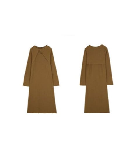 asymmetry bolero & one-piece SET/4color