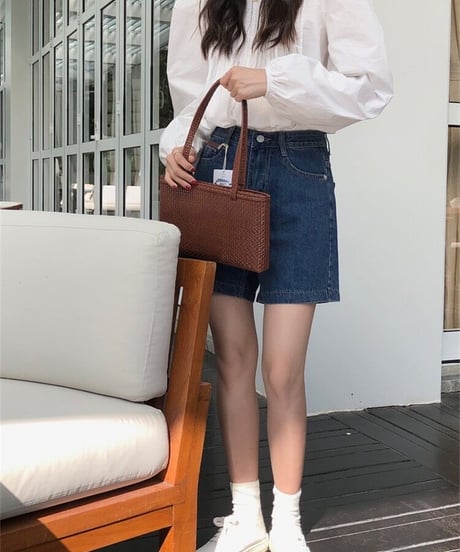 (meet me)denim short pants