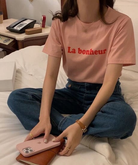 front pocket semi flare denim/2color