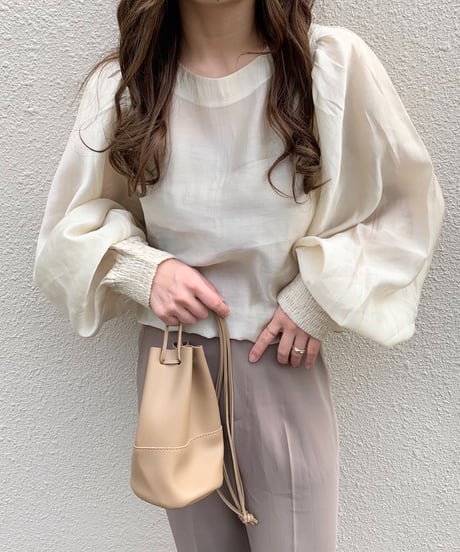 【original】balloon sleeve blouse