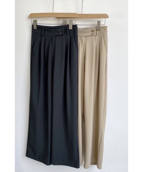 basic wide  pants/2color