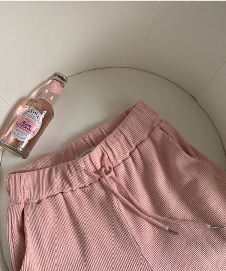 [OUTLET]waffle jogger pants/2color