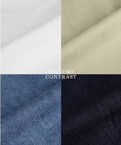 denim salopette skirt/4color