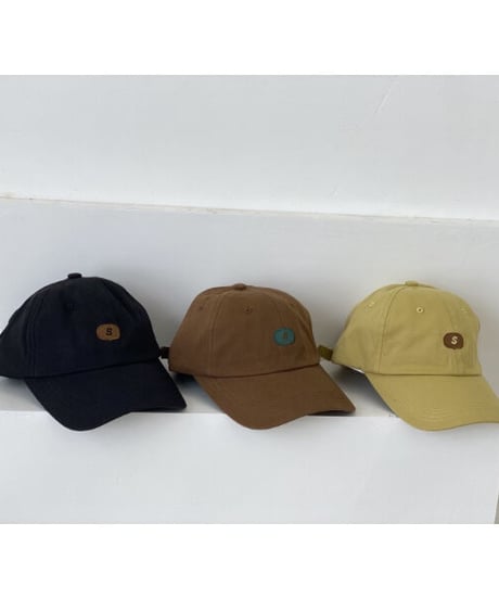 S logo cap/6color