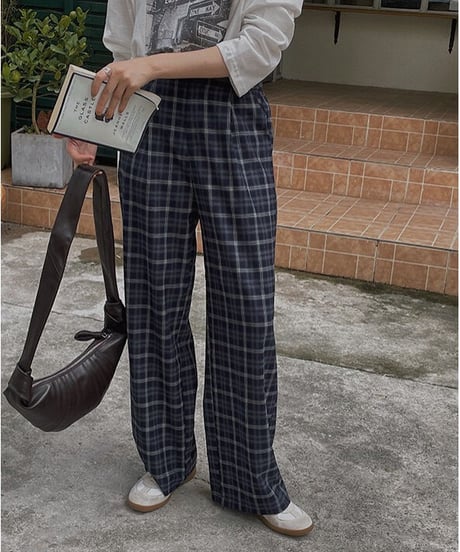 check slacks/2color