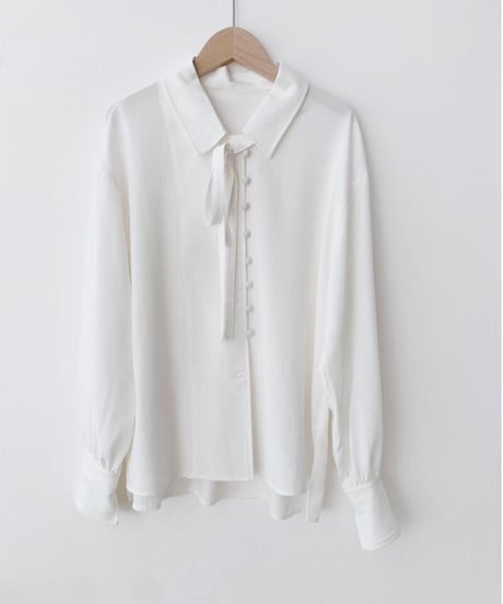 ribbon shirt blouse