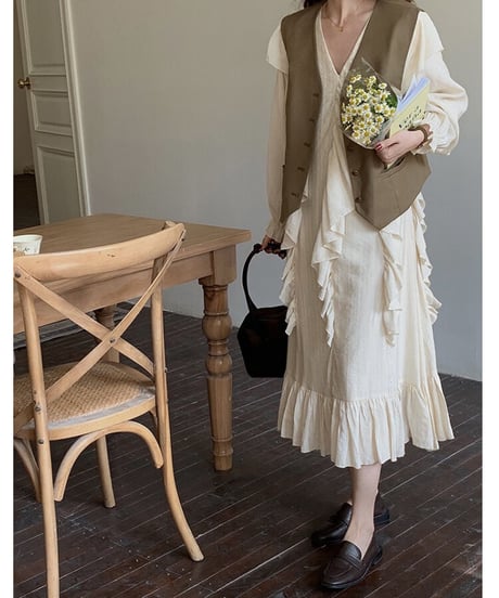frill sweet dress