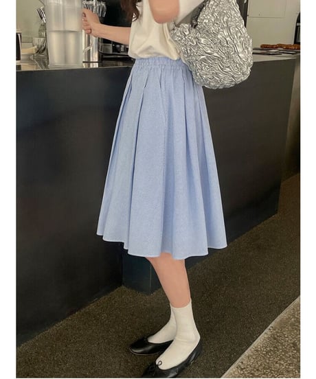 middle volume skirt/3color