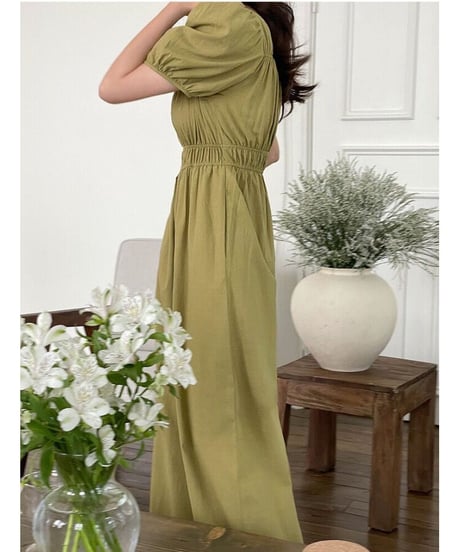 linen blend all in one/3color