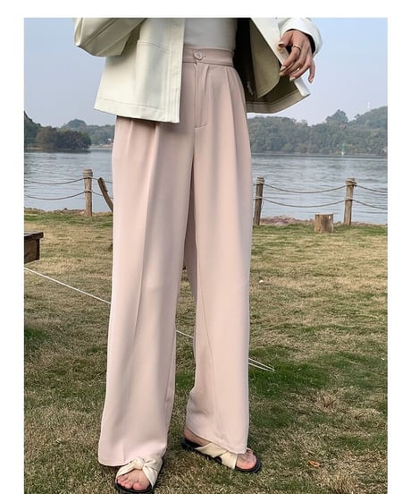 soft color slacks/3color