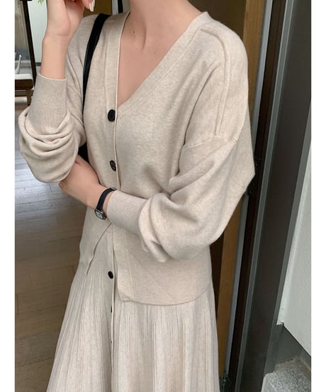 [OUTLET]lady knit set up/3color