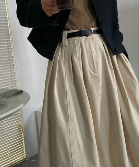 umbrella long skirt/3color