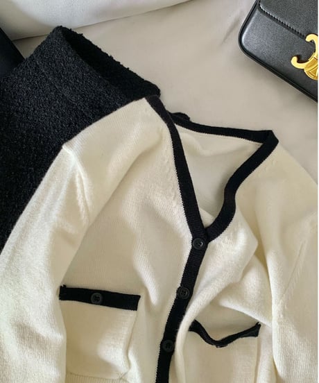 waist shape cardigan/3color