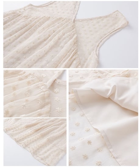 dot see-through dress
