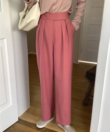 [OUTLET]basic daily  slacks/2color