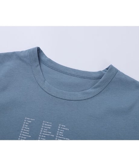 list T-shirt/3color(ネコポス)