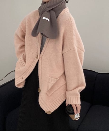 simple rib muffler/9color