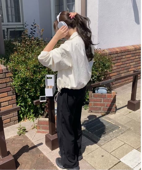 light nylon blouson/2color