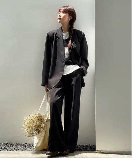 color block knit tops/2color(ネコポス)