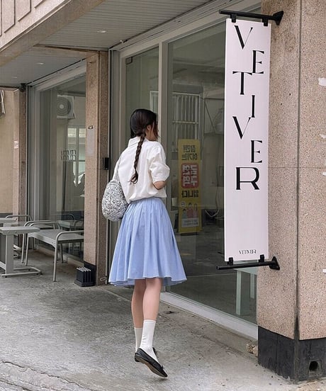 middle volume skirt/3color