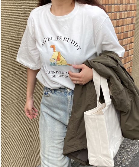 appelles buddy T-shirt/2color(ネコポス)