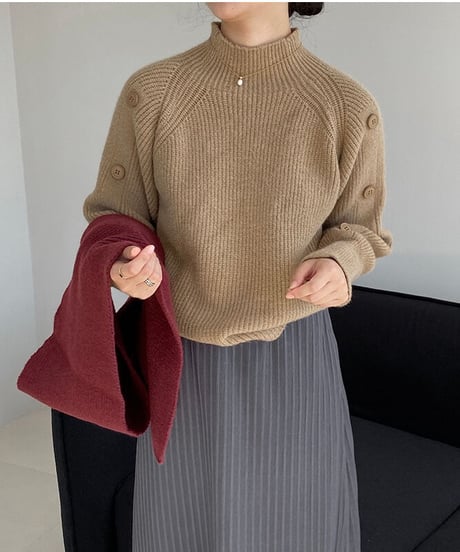 simple rib muffler/9color