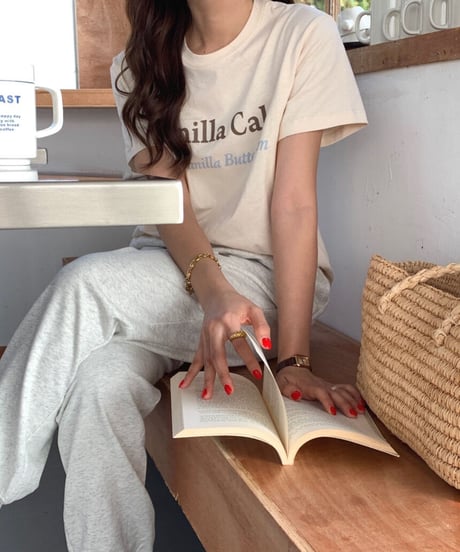 vanilla cake tee/3color