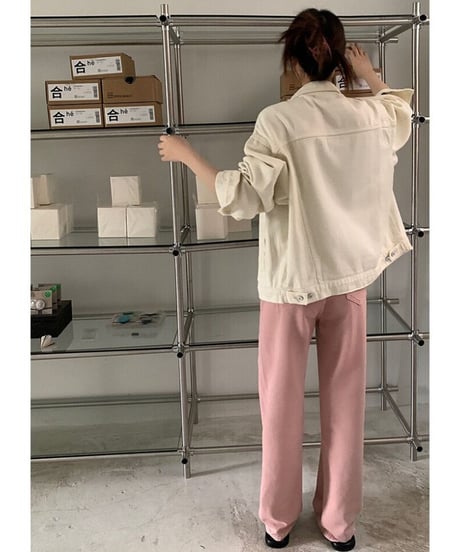 color straight denim/2color