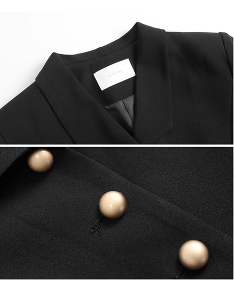 open collar jacket(half sleeve)/4color