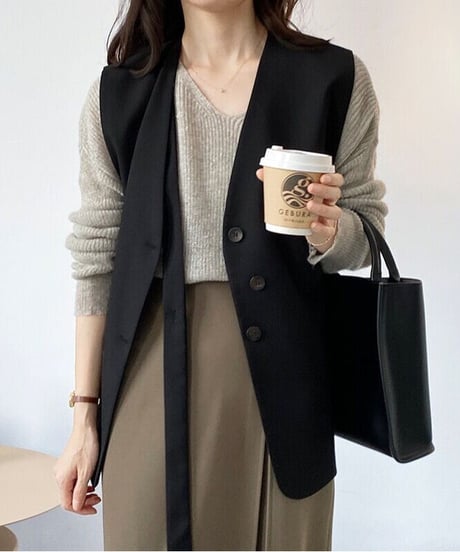 waist strap vest/2color