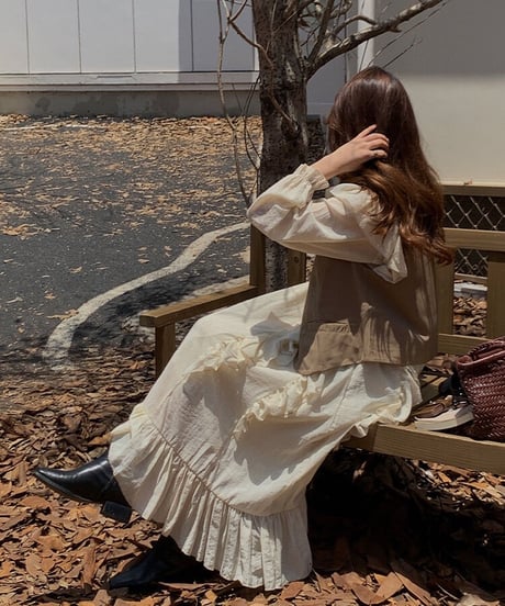 frill sweet dress