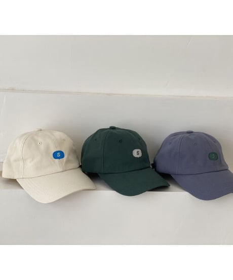 S logo cap/6color