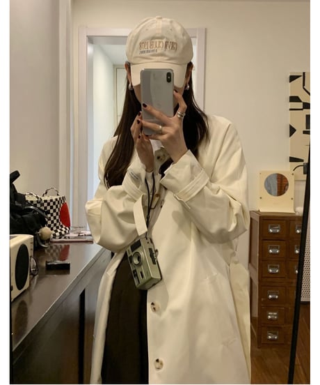 basic trench coat/2color