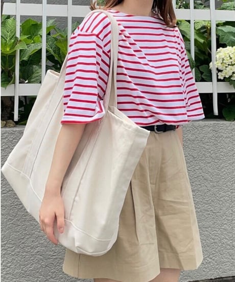 border flare tee/4color(ネコポス)