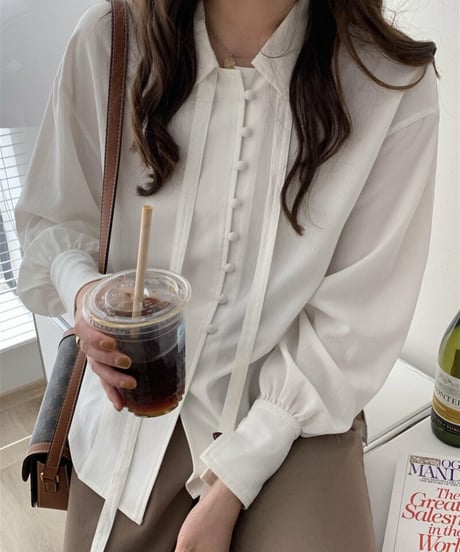 ribbon shirt blouse