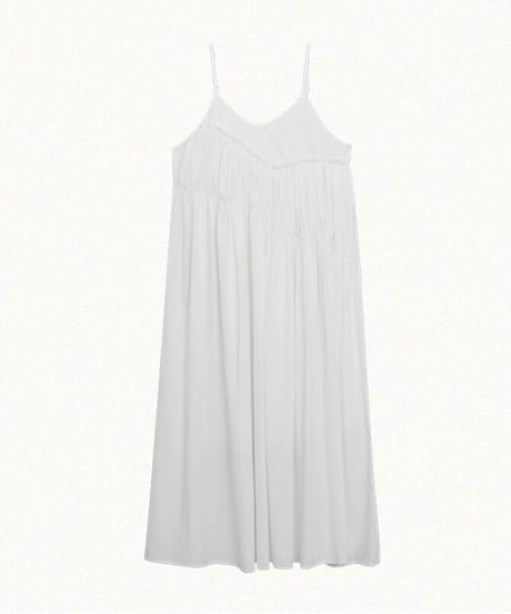 shirring design camisole OP