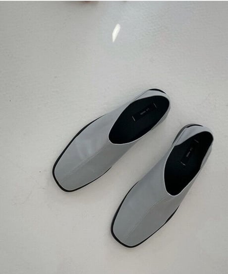 2way flat shoes/3color