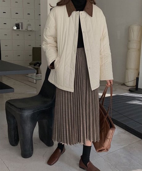 check accordion skirt