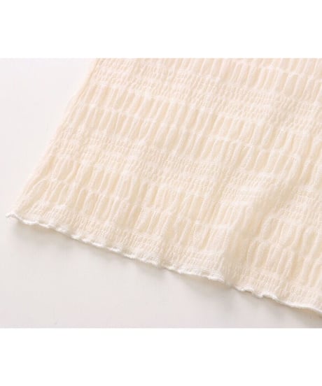 gather sheer tops(ネコポス)
