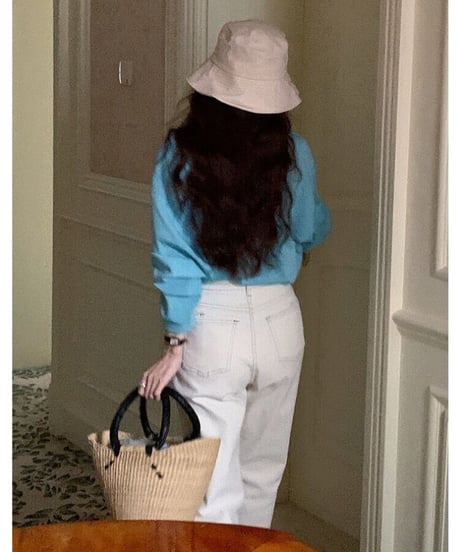 stitch white pants