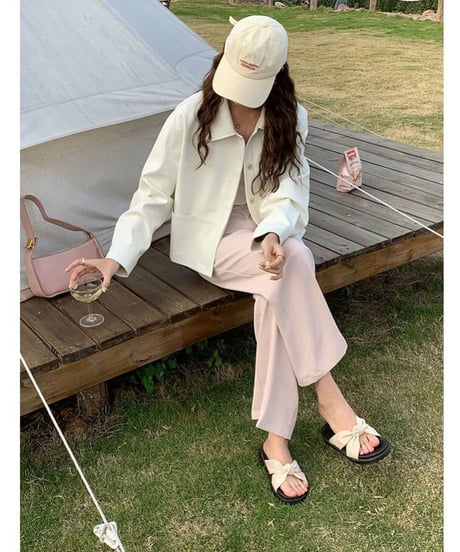 soft color slacks/3color