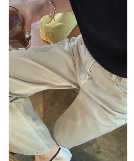 color straight denim/2color