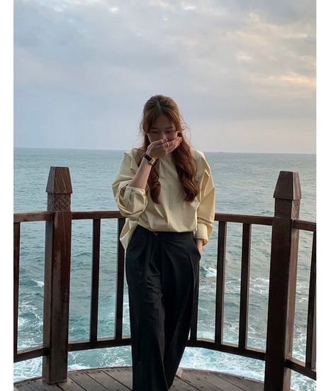 wrap wide slacks