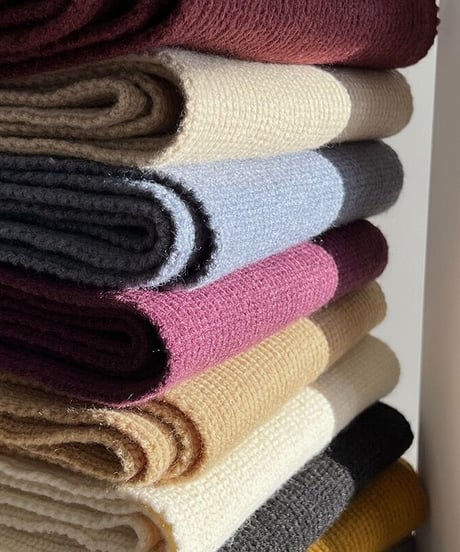 simple rib muffler/9color