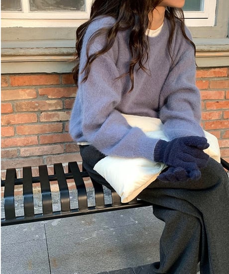 crew neck knit/3color