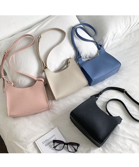 macaron color shoulder bag/4color