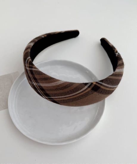 check headband /3color