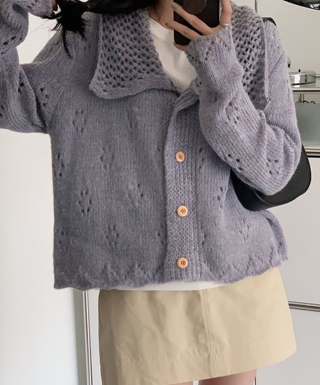 cutie shirt knit/4color